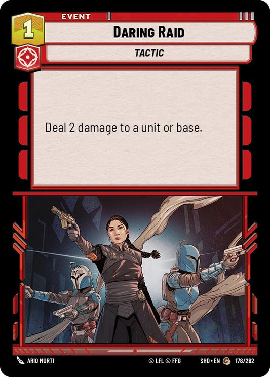 Star Wars: Unlimited: Daring Raid card image