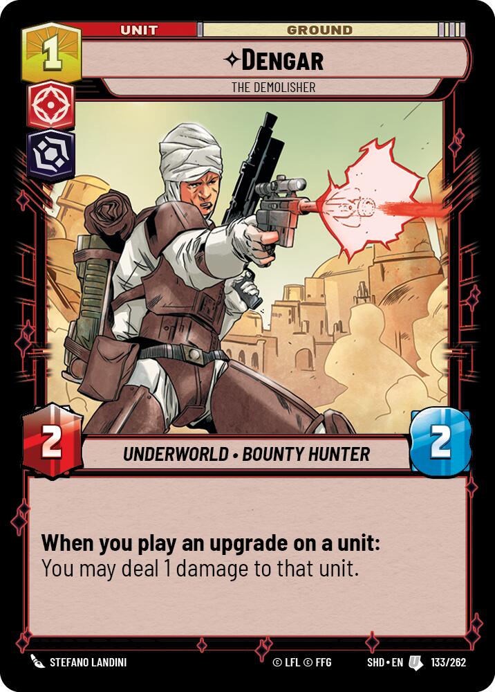 Star Wars: Unlimited: Dengar - The Demolisher card image