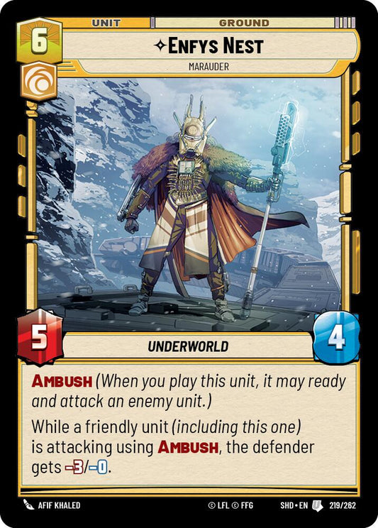 Star Wars: Unlimited: Enfys Nest - Marauder card image