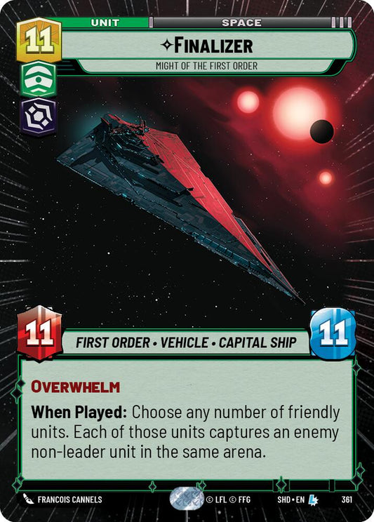 Star Wars: Unlimited: Finalizer - Might of the First Order (Hyperspace) card image