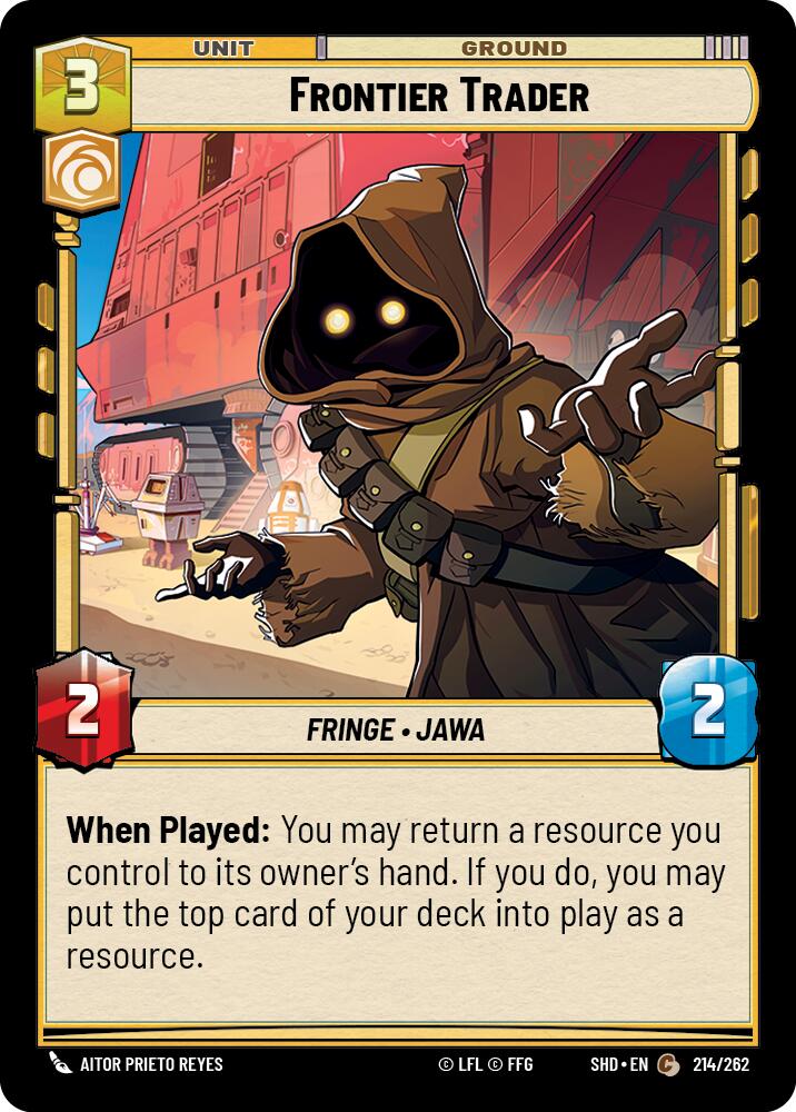 Star Wars: Unlimited: Frontier Trader card image