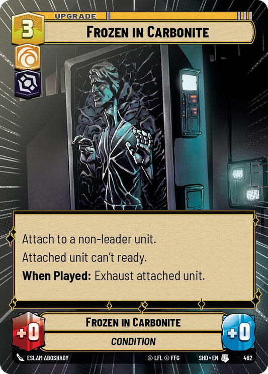 Star Wars: Unlimited: Frozen in Carbonite (Hyperspace) card image