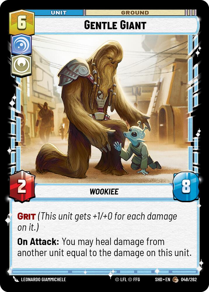 Star Wars: Unlimited: Gentle Giant card image