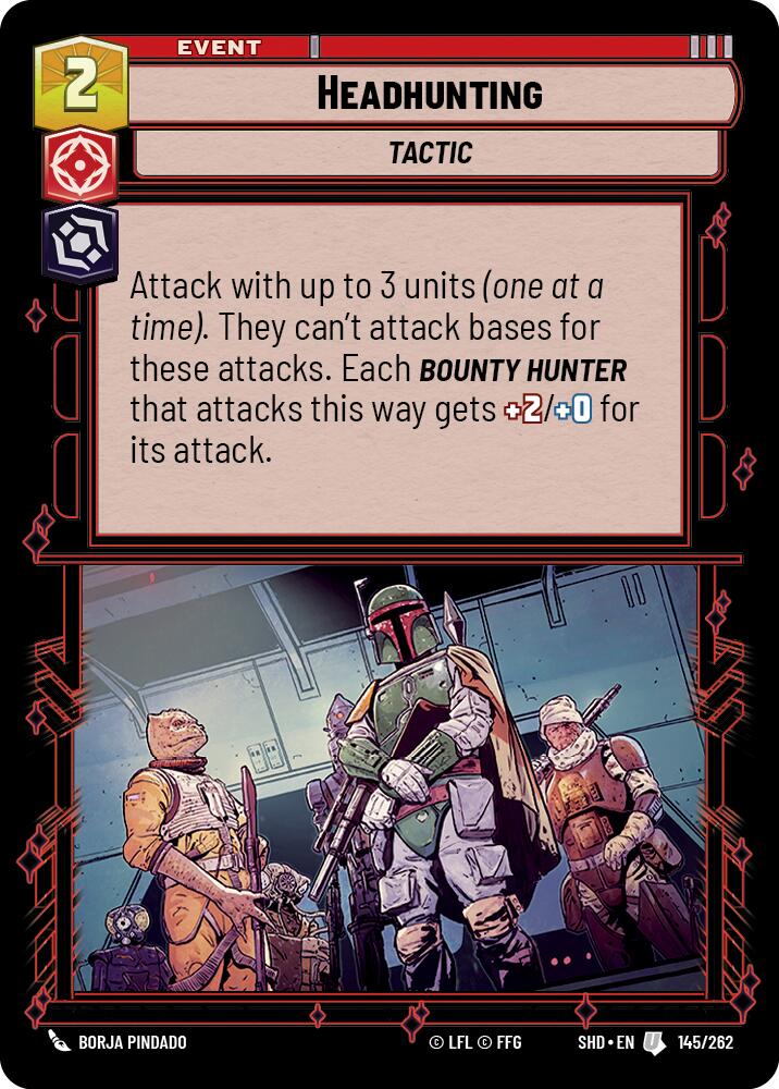 Star Wars: Unlimited: Headhunting card image