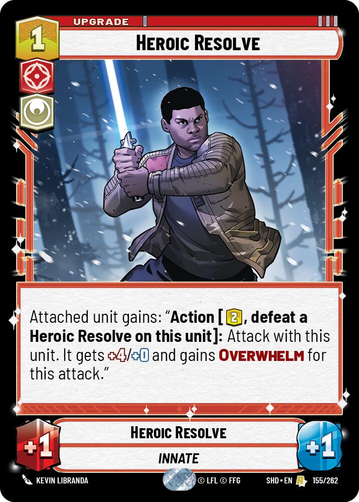 Star Wars: Unlimited: Heroic Resolve card image