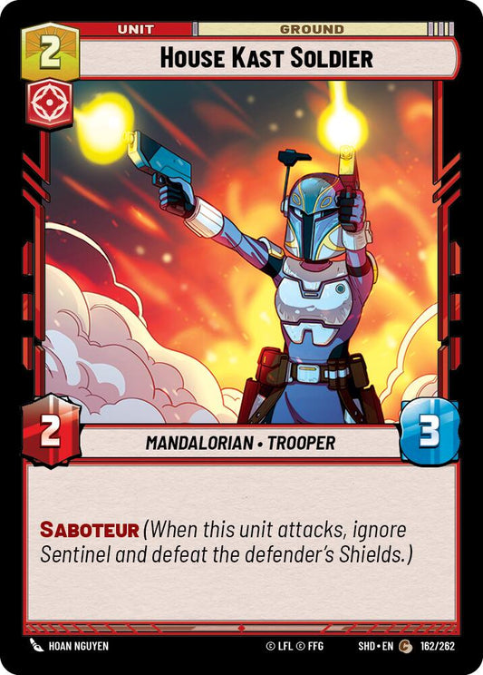 Star Wars: Unlimited: House Kast Soldier card image