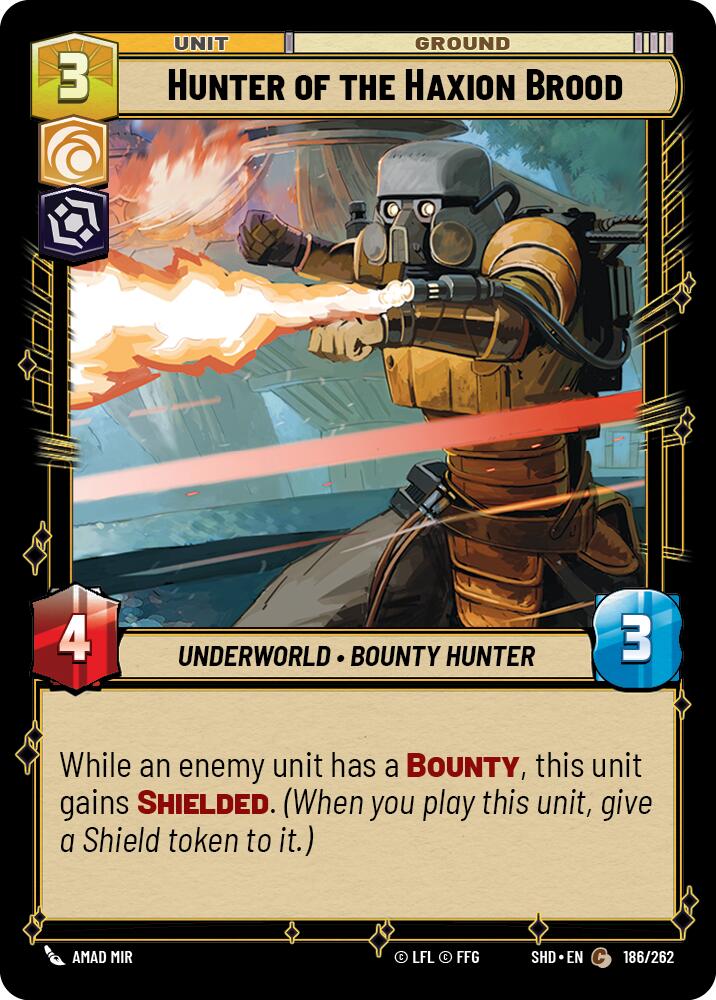 Star Wars: Unlimited: Hunter of the Haxion Brood card image