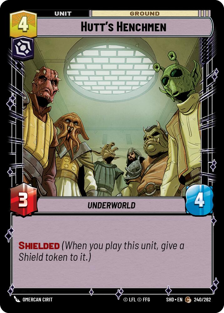 Star Wars: Unlimited: Hutt's Henchmen card image