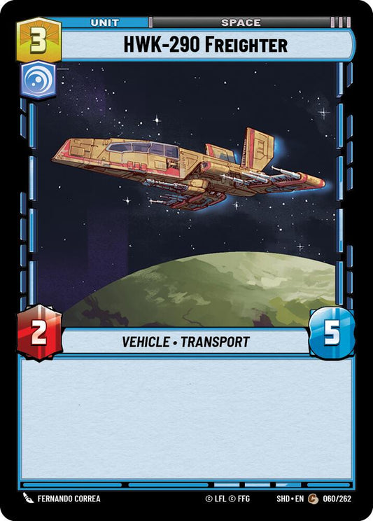 Star Wars: Unlimited: HWK-290 Freighter card image