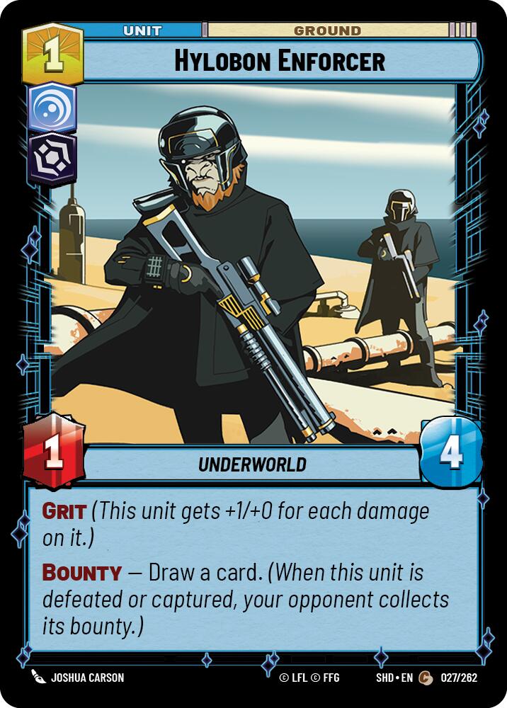 Star Wars: Unlimited: Hylobon Enforcer card image