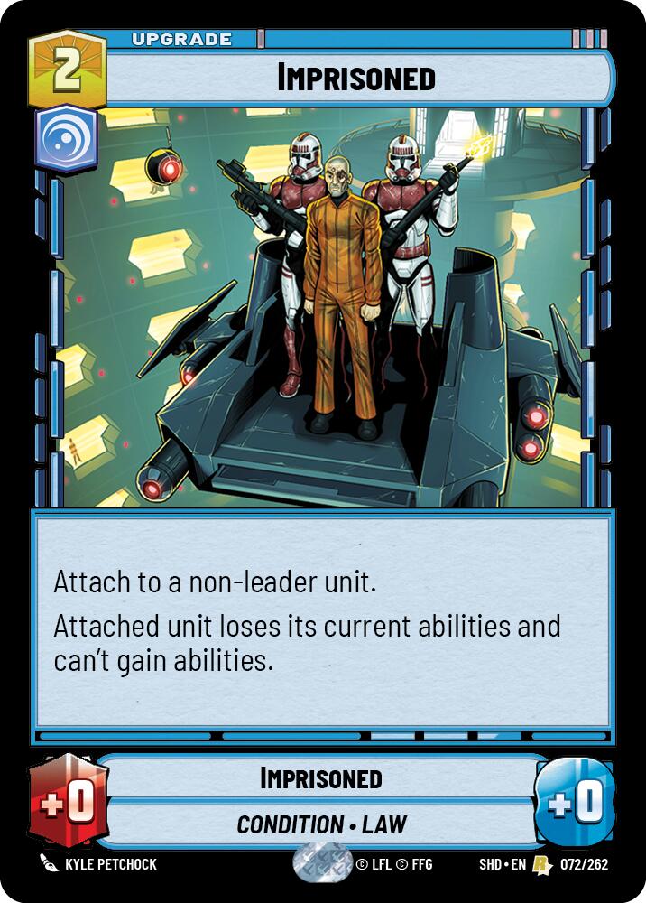 Star Wars: Unlimited: Imprisoned card image