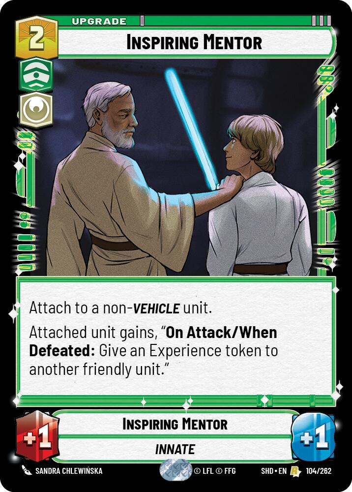 Star Wars: Unlimited: Inspiring Mentor card image