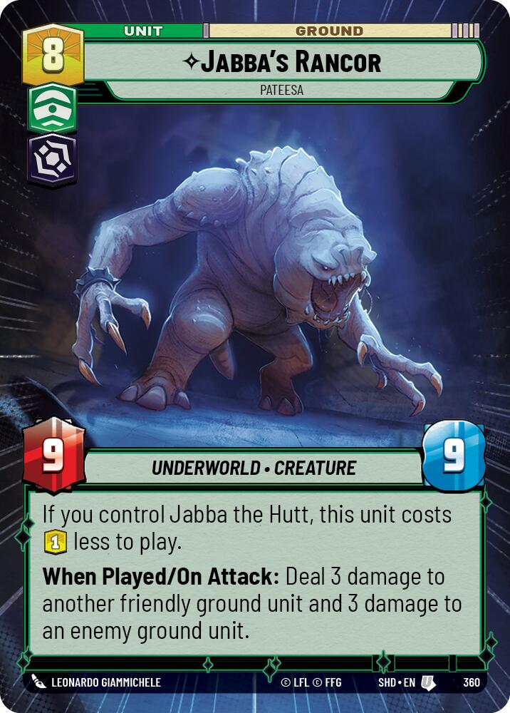 Star Wars: Unlimited: Jabba's Rancor - Pateesa (Hyperspace) card image