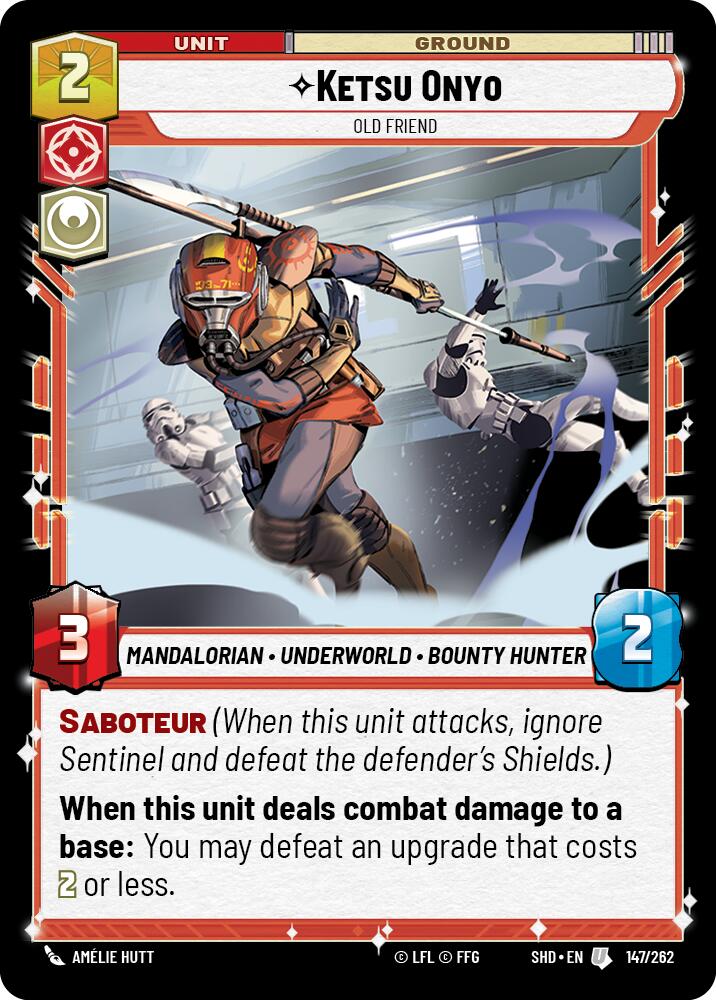 Star Wars: Unlimited: Ketsu Onyo - Old Friend card image