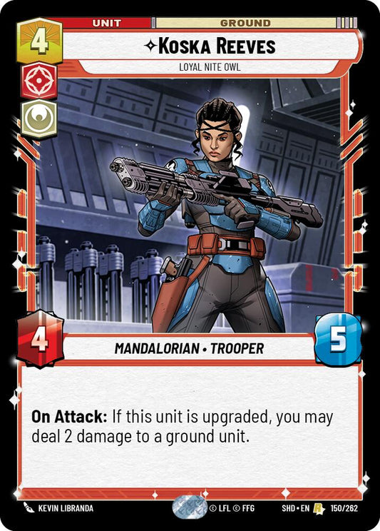 Star Wars: Unlimited: Koska Reeves - Loyal Nite Owl card image