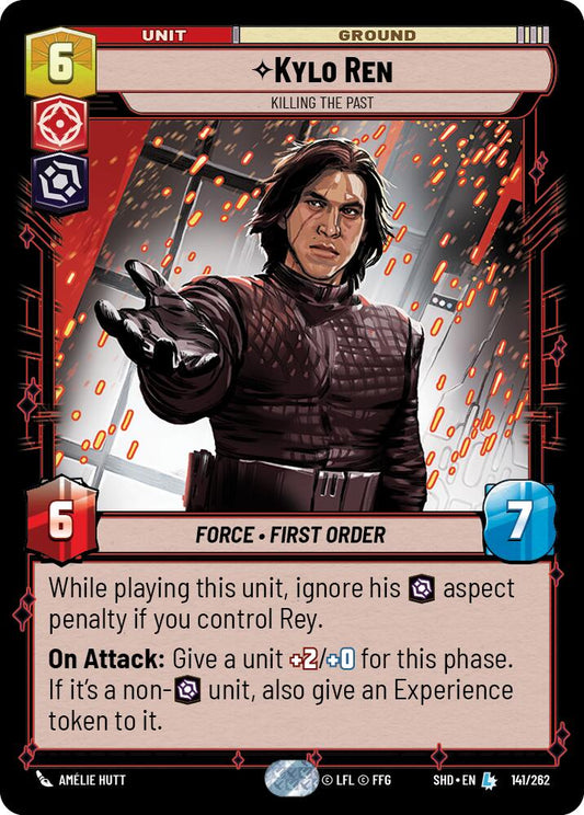 Star Wars: Unlimited: Kylo Ren - Killing the Past card image