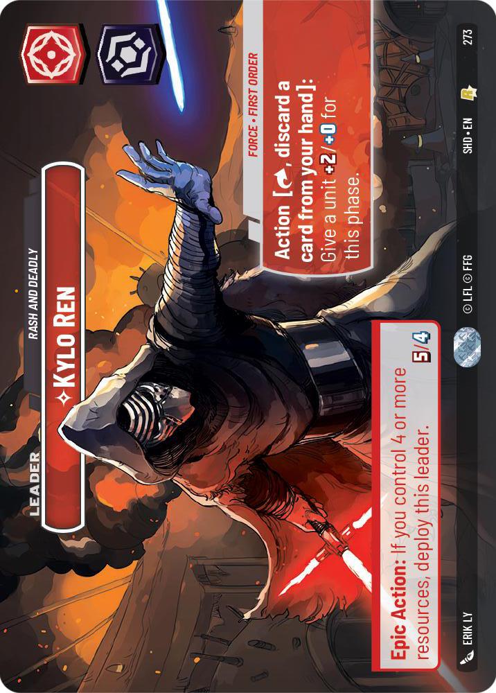 Star Wars: Unlimited: Kylo Ren - Rash and Deadly (Showcase) card image