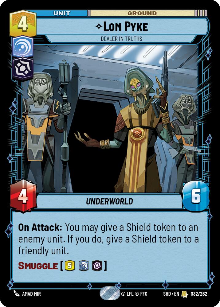 Star Wars: Unlimited: Lom Pyke - Dealer in Truths card image