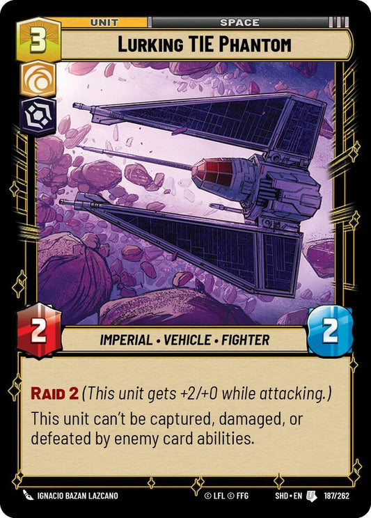 Star Wars: Unlimited: Lurking TIE Phantom card image