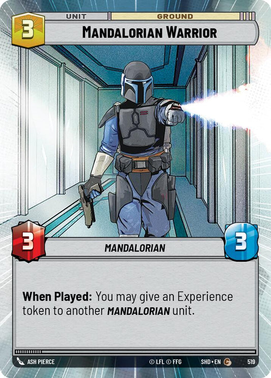 Star Wars: Unlimited: Mandalorian Warrior (Hyperspace) card image