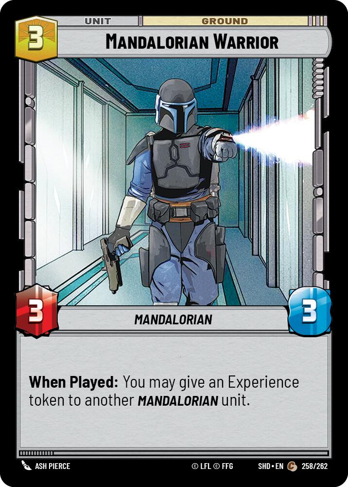 Star Wars: Unlimited: Mandalorian Warrior card image