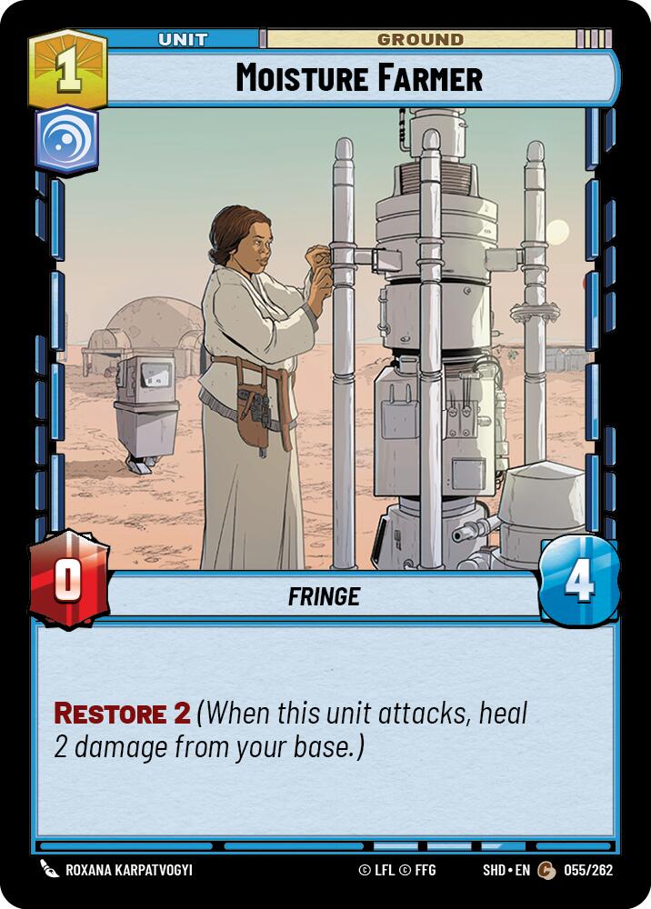 Star Wars: Unlimited: Moisture Farmer card image