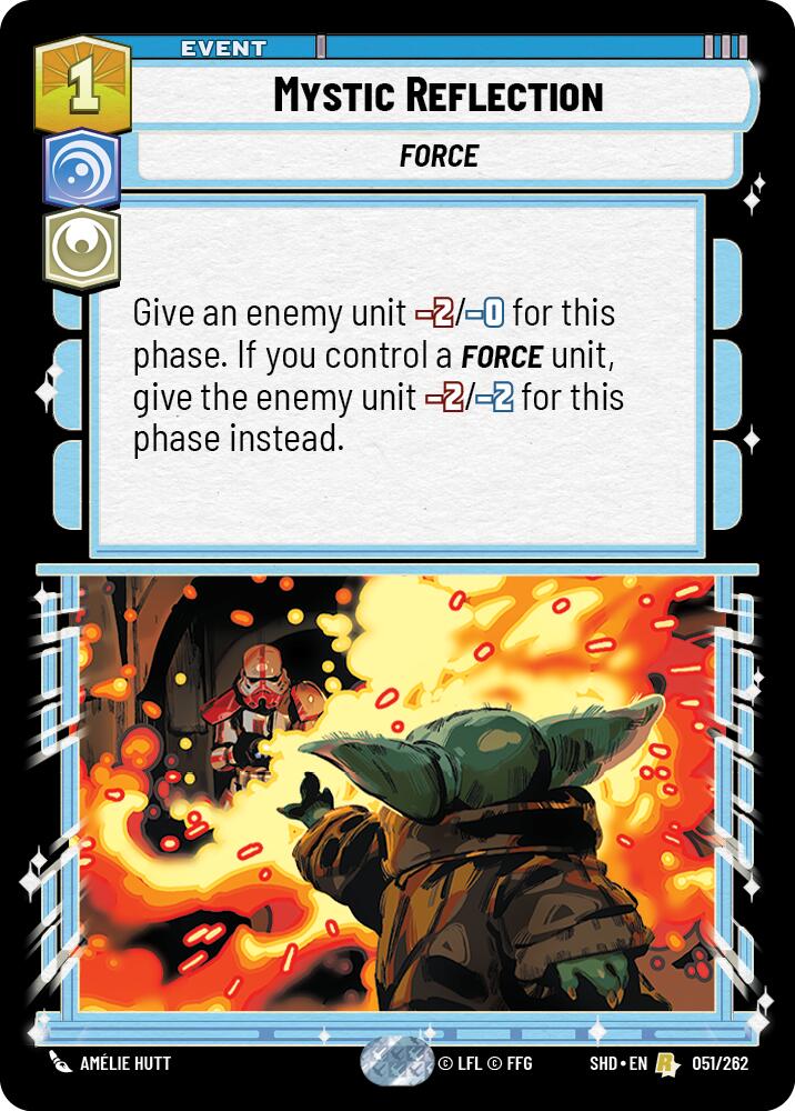 Star Wars: Unlimited: Mystic Reflection card image