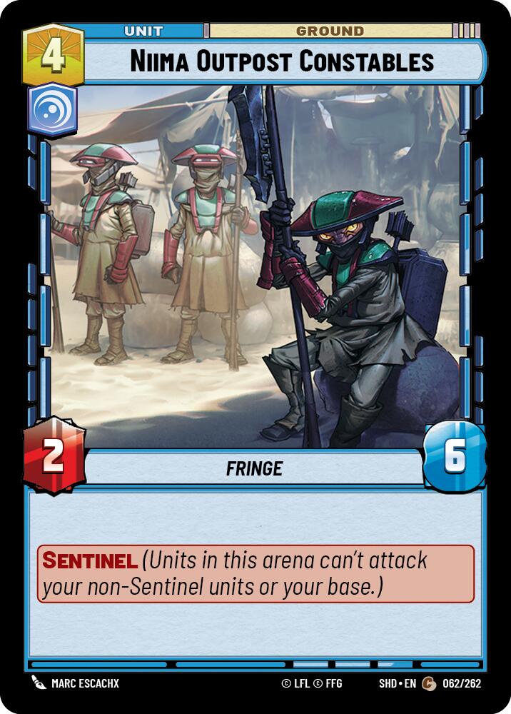 Star Wars: Unlimited: Niima Outpost Constables card image