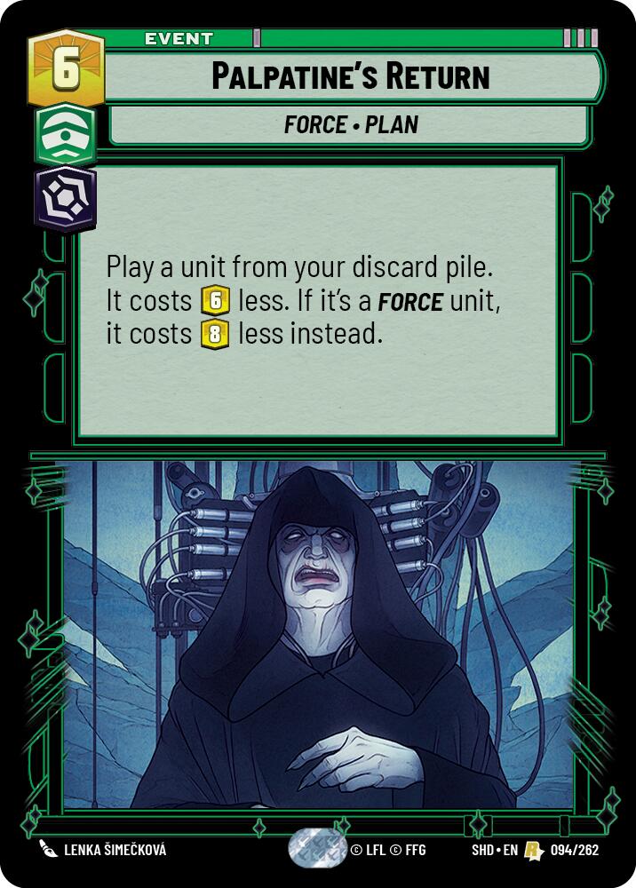 Star Wars: Unlimited: Palpatine's Return card image