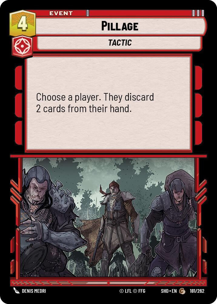 Star Wars: Unlimited: Pillage card image