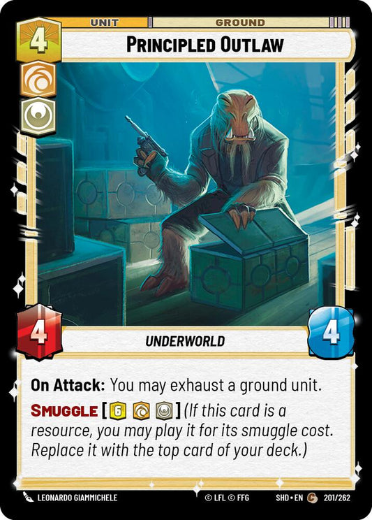 Star Wars: Unlimited: Principled Outlaw card image