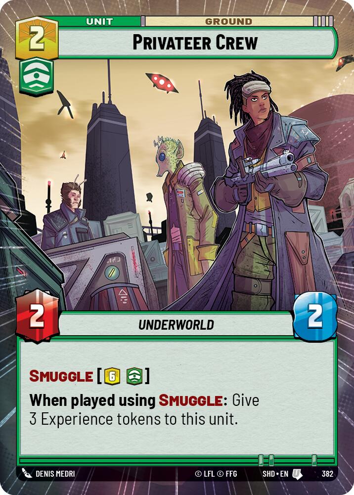 Star Wars: Unlimited: Privateer Crew (Hyperspace) card image