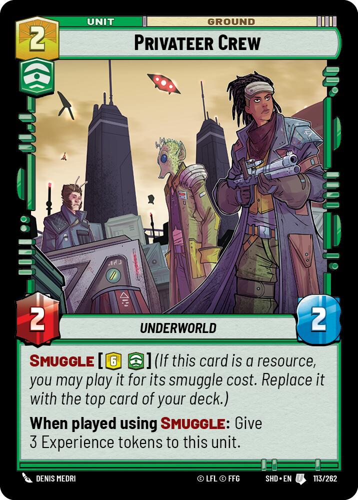 Star Wars: Unlimited: Privateer Crew card image