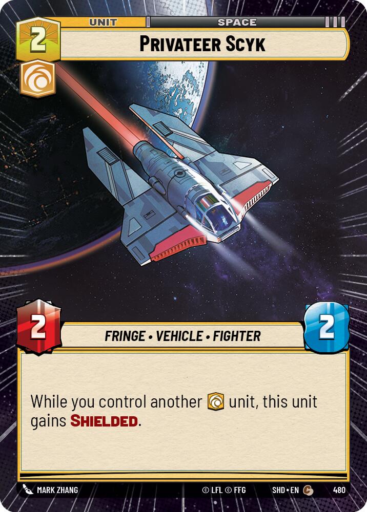 Star Wars: Unlimited: Privateer Scyk (Hyperspace) card image