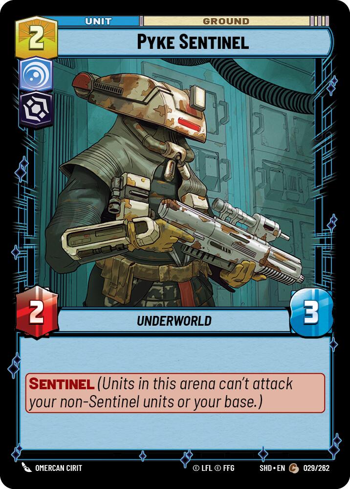 Star Wars: Unlimited: Pyke Sentinel card image