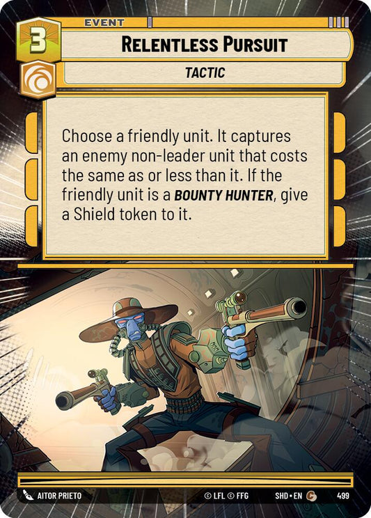 Star Wars: Unlimited: Relentless Pursuit (Hyperspace) card image