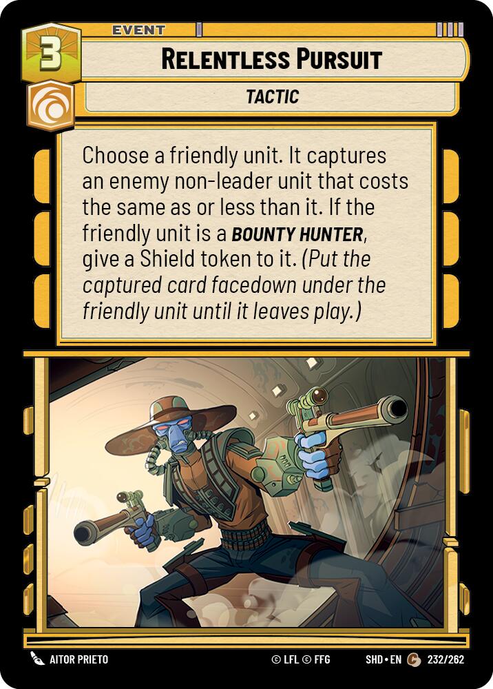 Star Wars: Unlimited: Relentless Pursuit card image