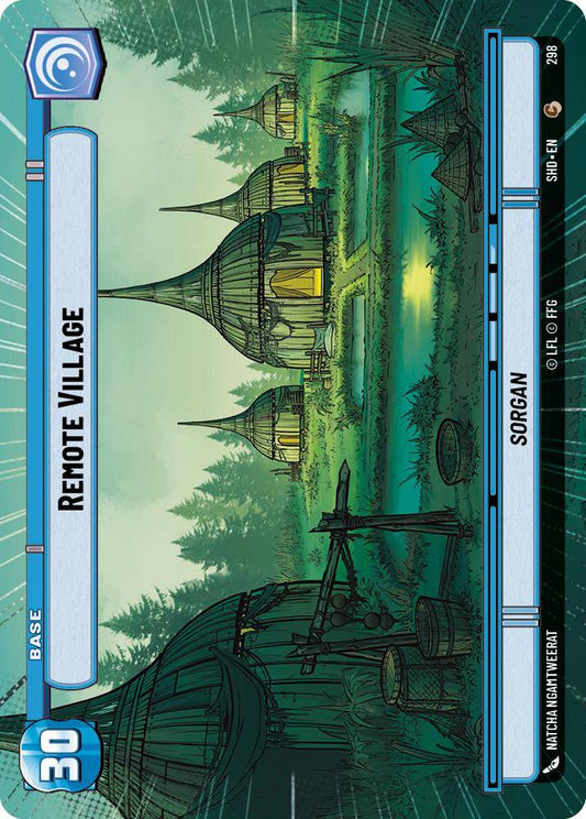 Star Wars: Unlimited: Remote Village // Experience (Hyperspace) card image