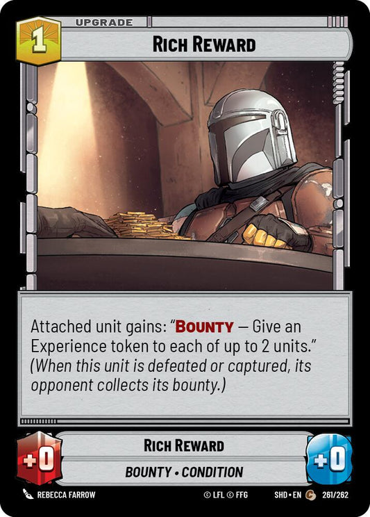 Star Wars: Unlimited: Rich Reward card image