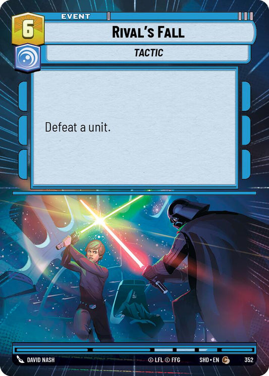 Star Wars: Unlimited: Rival's Fall (Hyperspace) card image