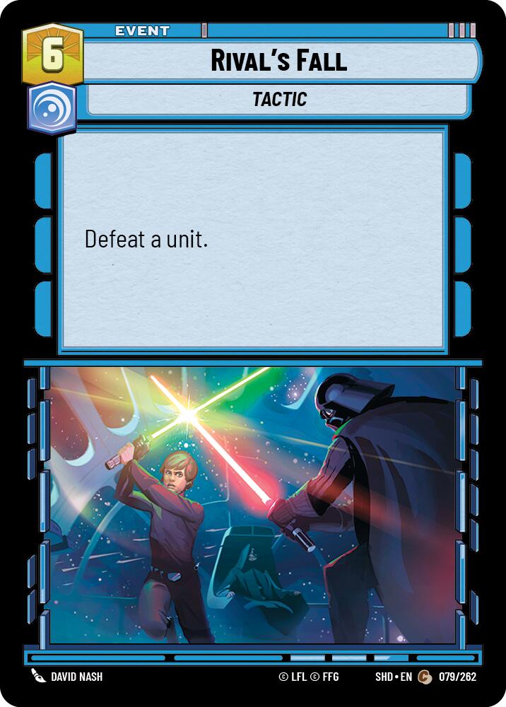 Star Wars: Unlimited: Rival's Fall card image