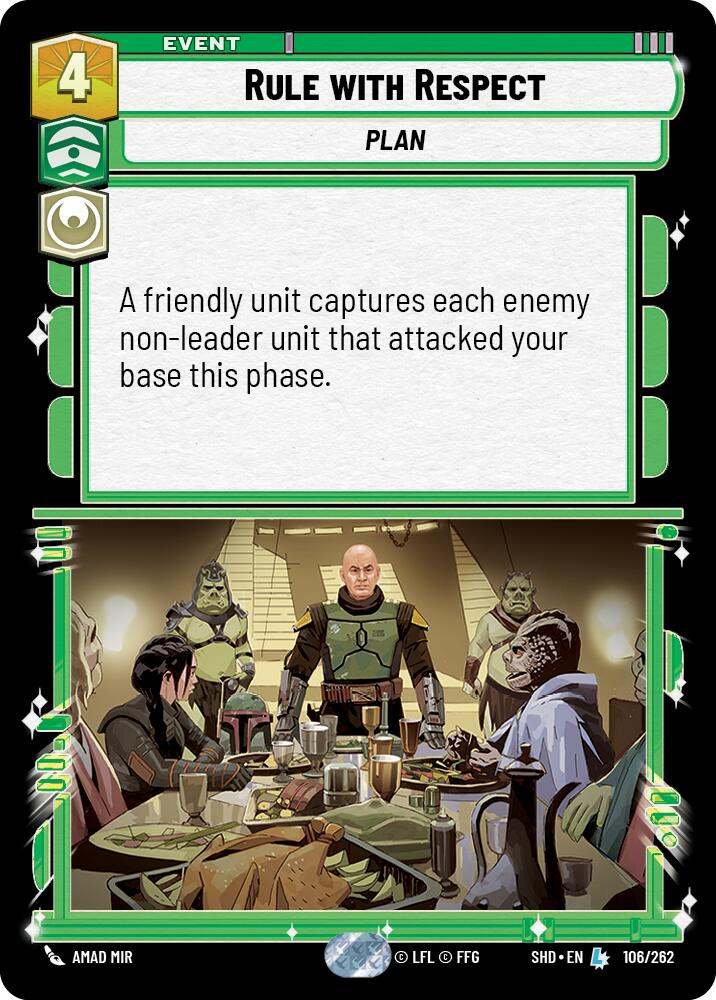 Star Wars: Unlimited: Rule with Respect card image