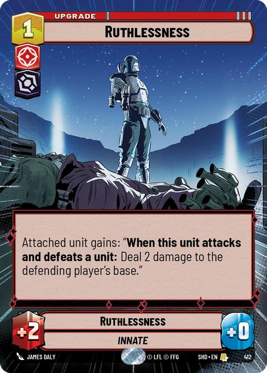 Star Wars: Unlimited: Ruthlessness (Hyperspace) card image