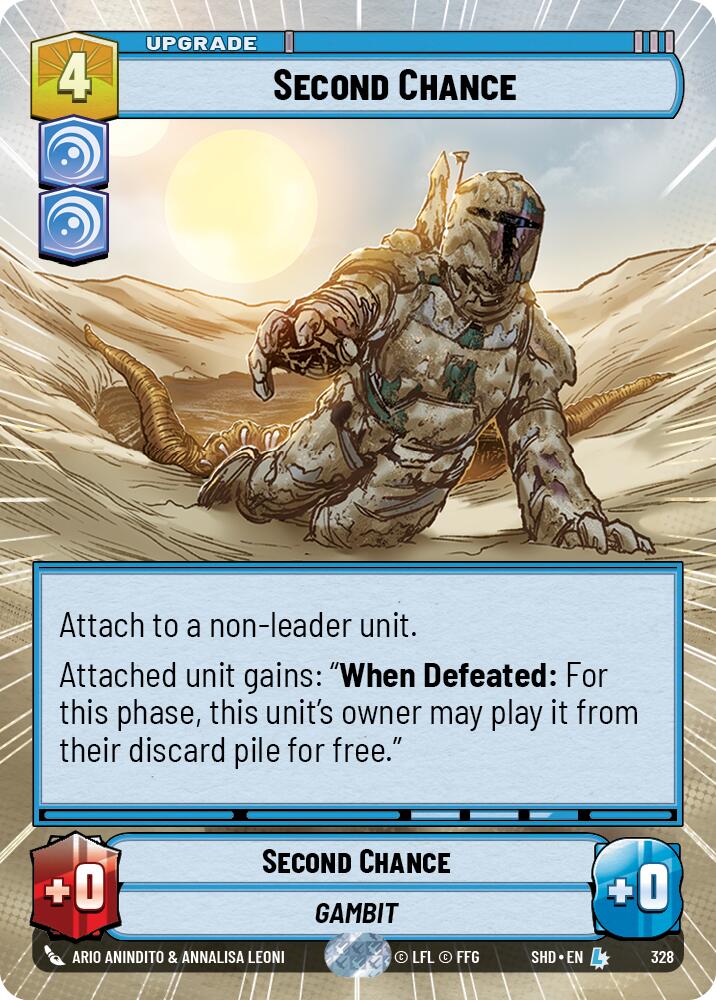 Star Wars: Unlimited: Second Chance (Hyperspace) card image