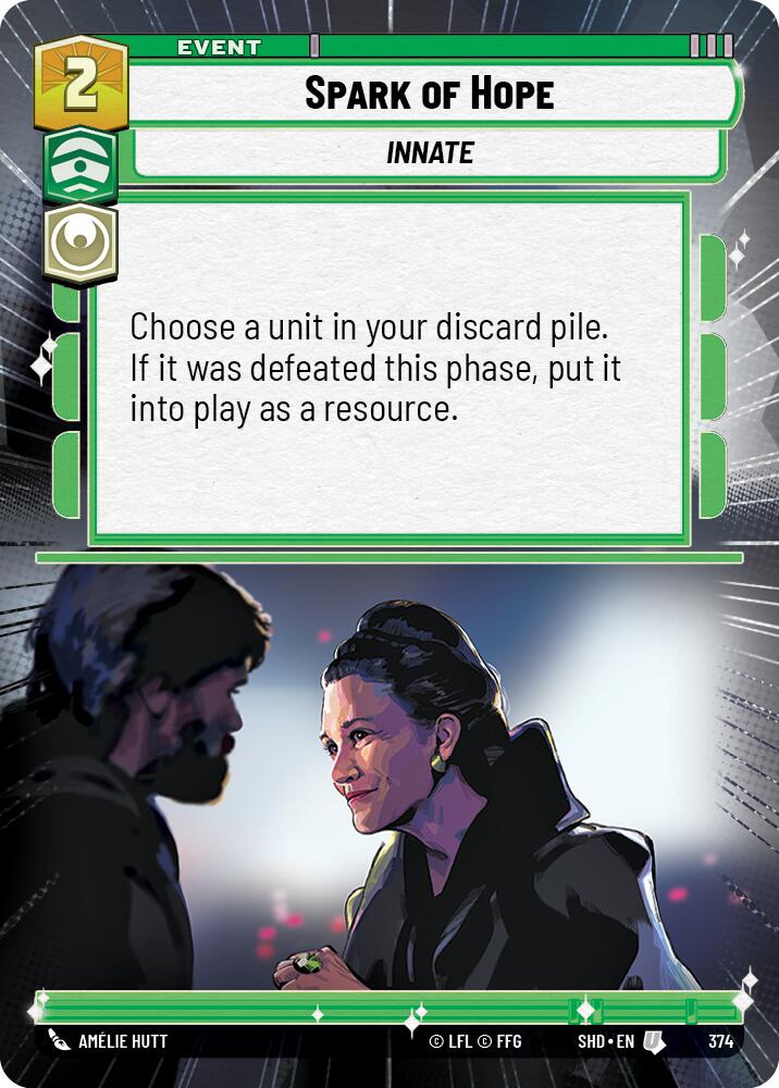 Star Wars: Unlimited: Spark of Hope (Hyperspace) card image