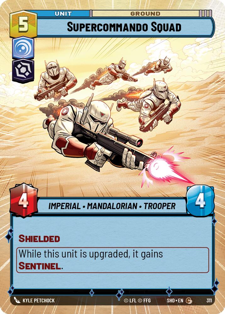 Star Wars: Unlimited: Supercommando Squad (Hyperspace) card image