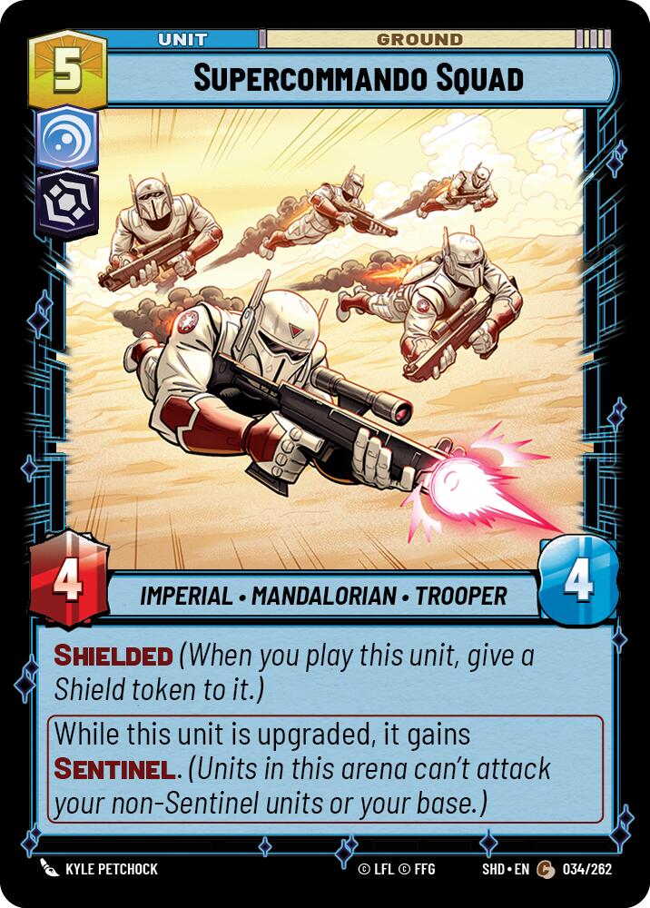 Star Wars: Unlimited: Supercommando Squad card image