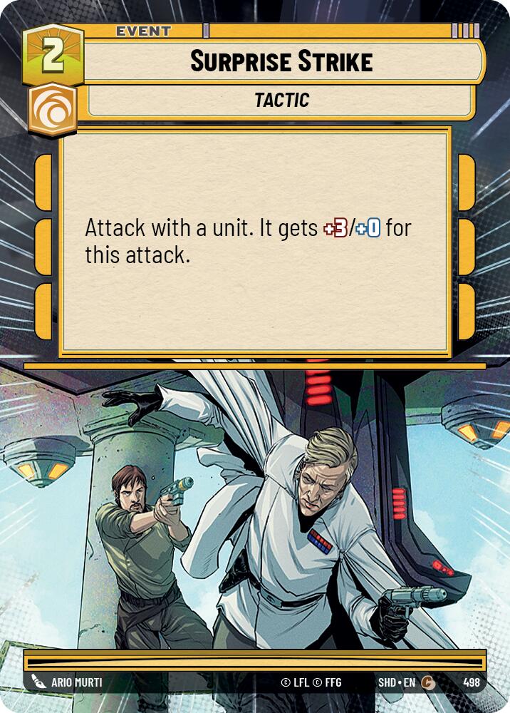 Star Wars: Unlimited: Surprise Strike (Hyperspace) card image