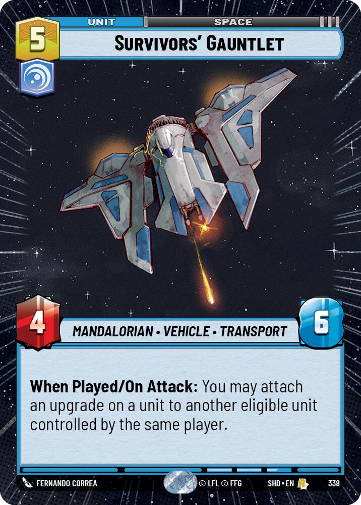 Star Wars: Unlimited: Survivors' Gauntlet (Hyperspace) card image