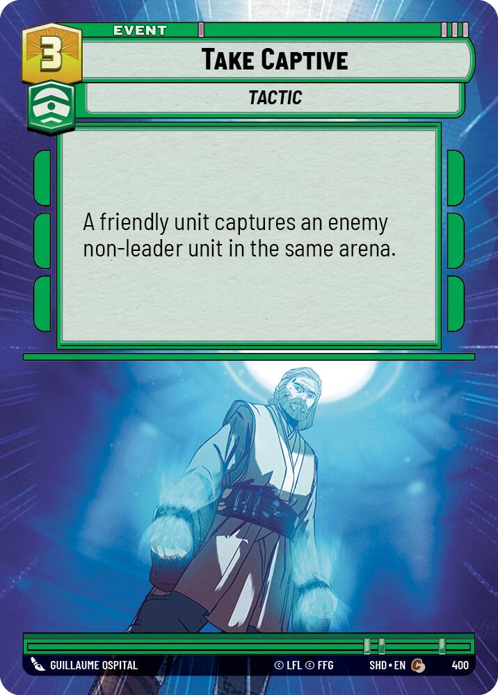 Star Wars: Unlimited: Take Captive (Hyperspace) card image